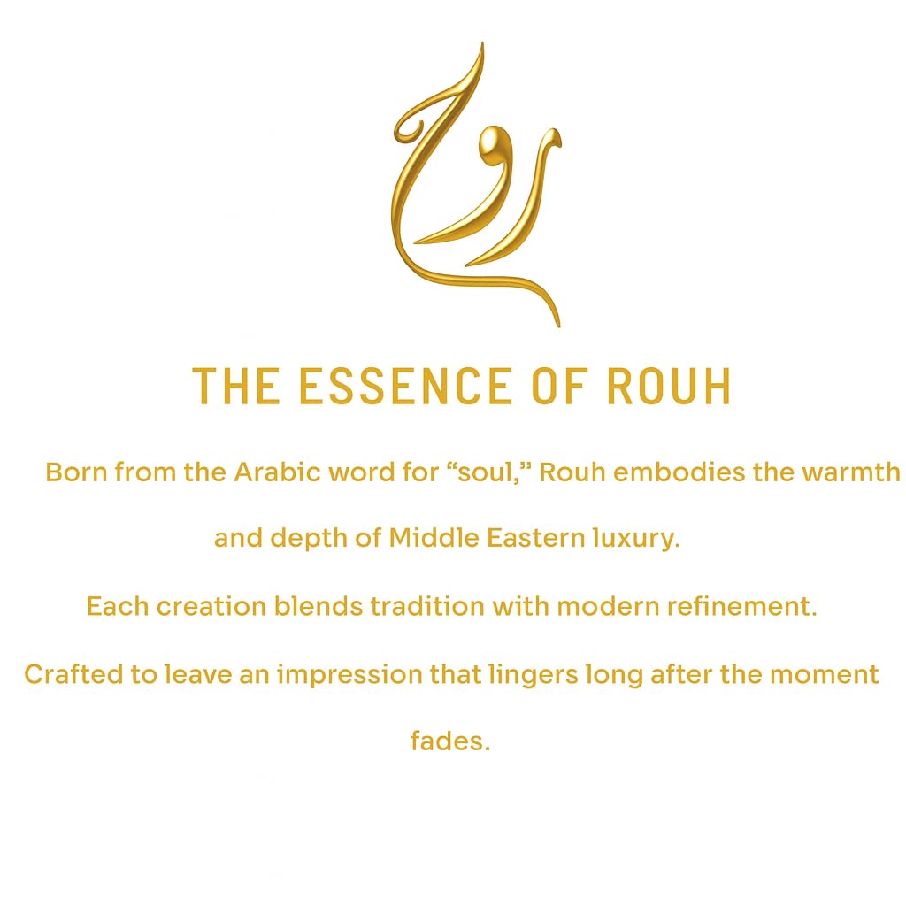 ROUH Layali Parfum 100ml | Oud for Men and Women – Unisex Arabic Perfume | Long-Lasting Oriental Fragrance with Incense, Fruity Accords & Amber Wood Perfume Notes
