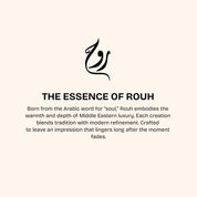 ROUH Amber Mirage Shower Gel – Luxury Body Wash for Men and Women with Long Lasting Arabian Oud, Amber & Patchouli Fragrance, Moisturising and Refreshing Cleanser for All Skin Types, 500ml