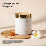 ROUH Amber Mirage Body Butter for Men and Women – Luxurious Moisturiser with Shea Butter and Oud, Amber, and Patchouli– Hydrating Skincare for Soft, Moisturised Skin – All Skin Types