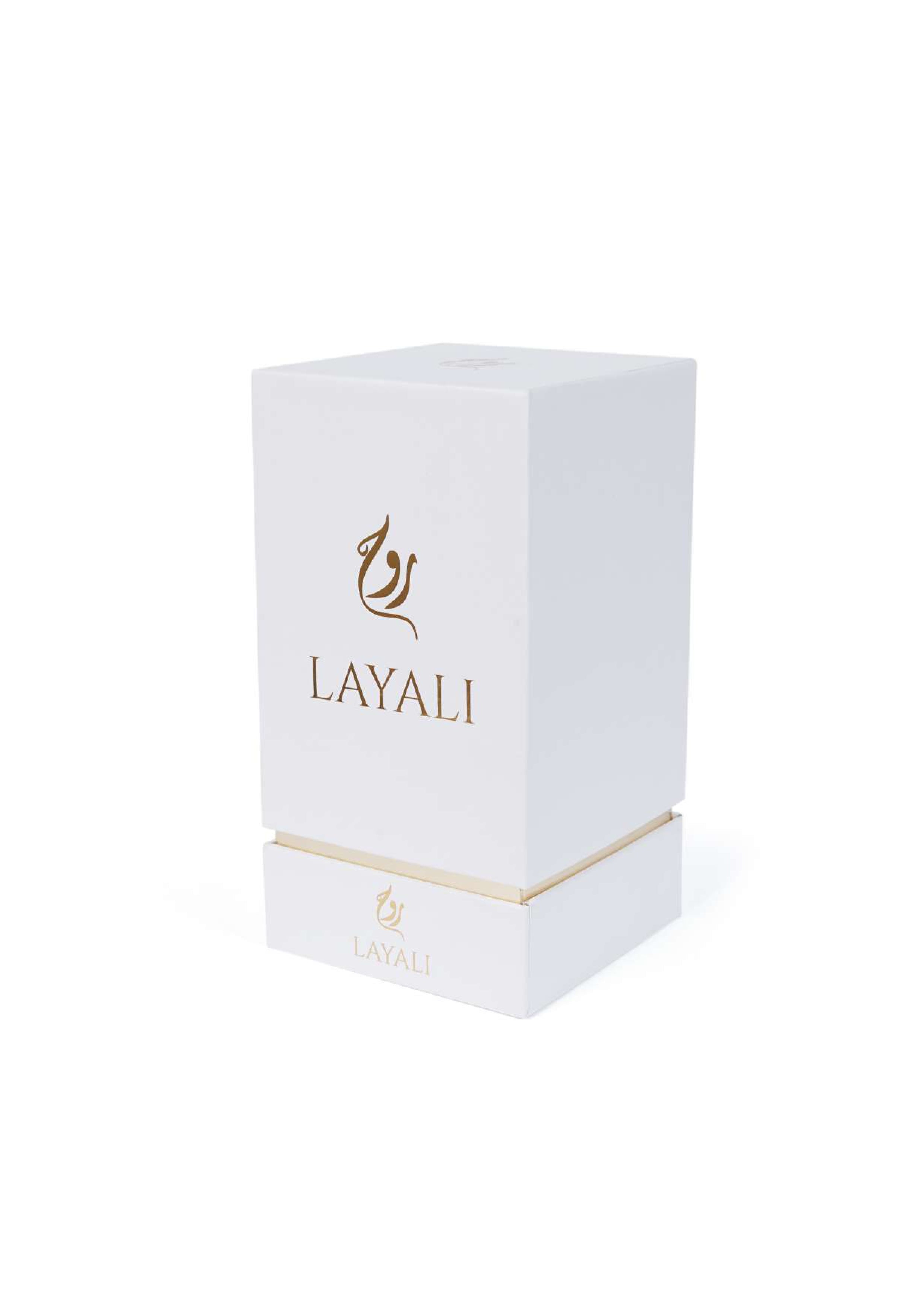 ROUH Layali Parfum 100ml | Oud for Men and Women – Unisex Arabic Perfume | Long-Lasting Oriental Fragrance with Incense, Fruity Accords & Amber Wood Perfume Notes