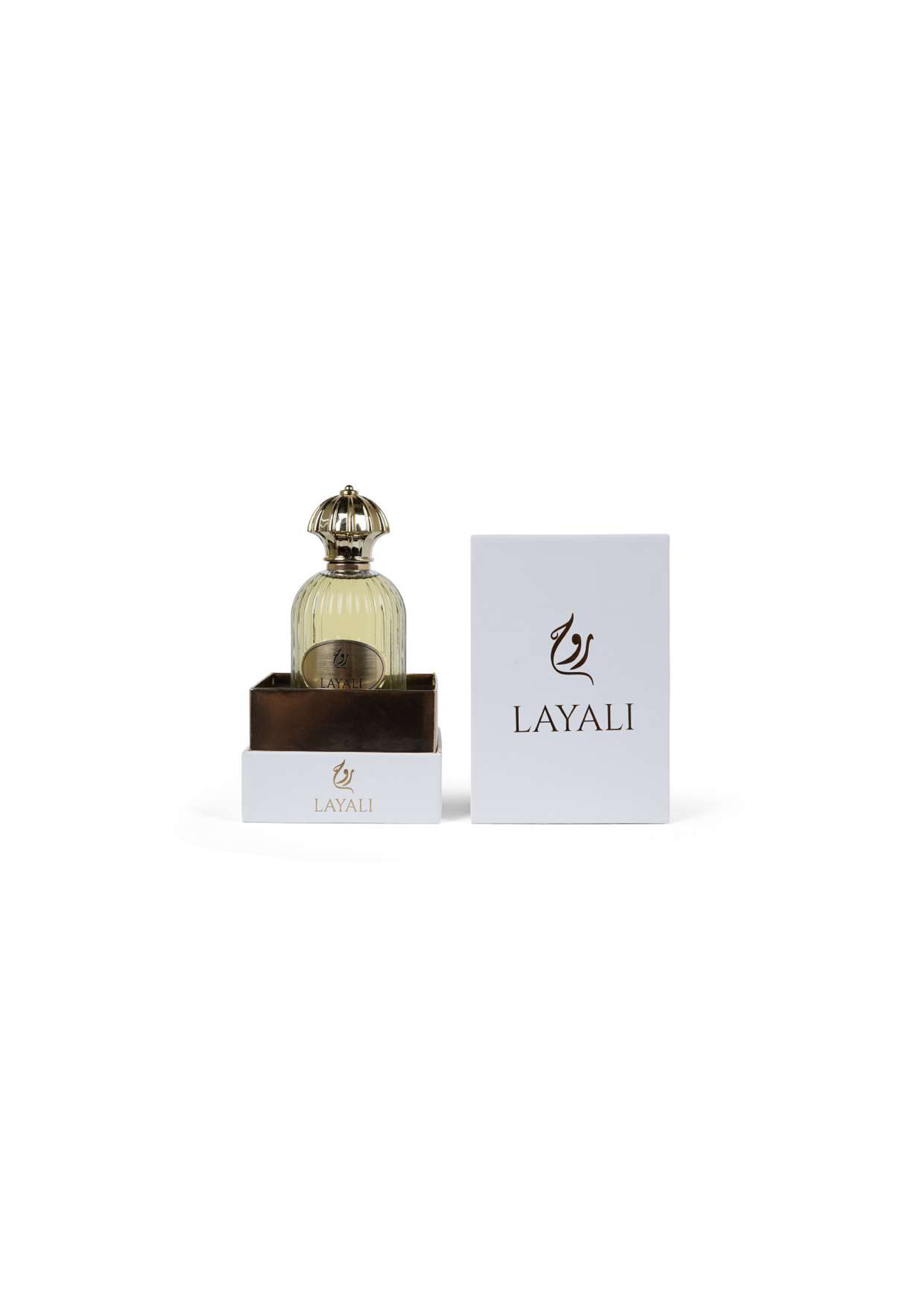 ROUH Layali Parfum 100ml | Oud for Men and Women – Unisex Arabic Perfume | Long-Lasting Oriental Fragrance with Incense, Fruity Accords & Amber Wood Perfume Notes