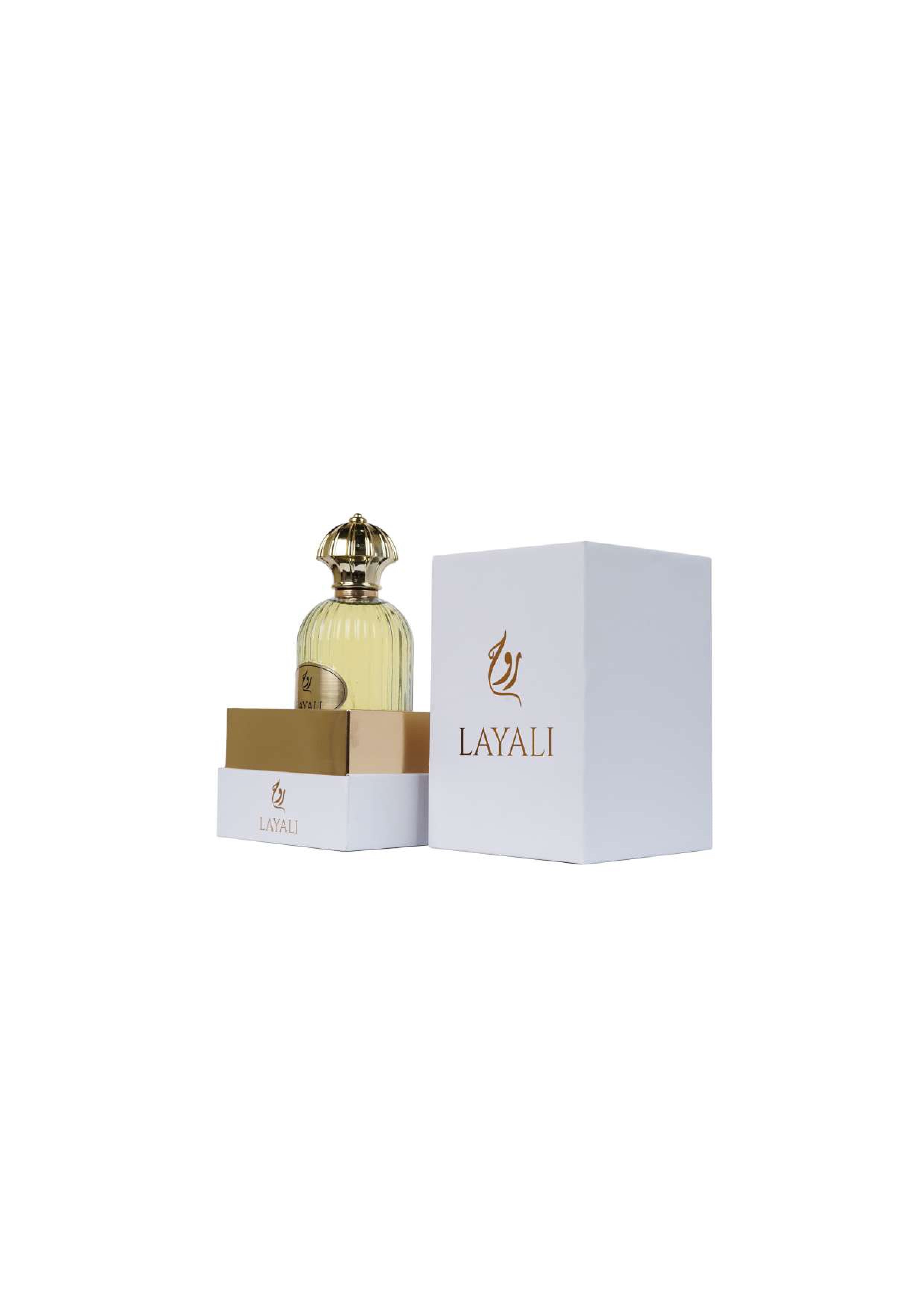 ROUH Layali Parfum 100ml | Oud for Men and Women – Unisex Arabic Perfume | Long-Lasting Oriental Fragrance with Incense, Fruity Accords & Amber Wood Perfume Notes